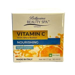 Bellyssima Beauty Spa NEW SEALED Vitamin C Shea Butter Nourishing Night Cream